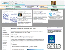 Tablet Screenshot of lapsis.pt